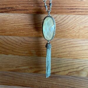 Lucky double sided necklace